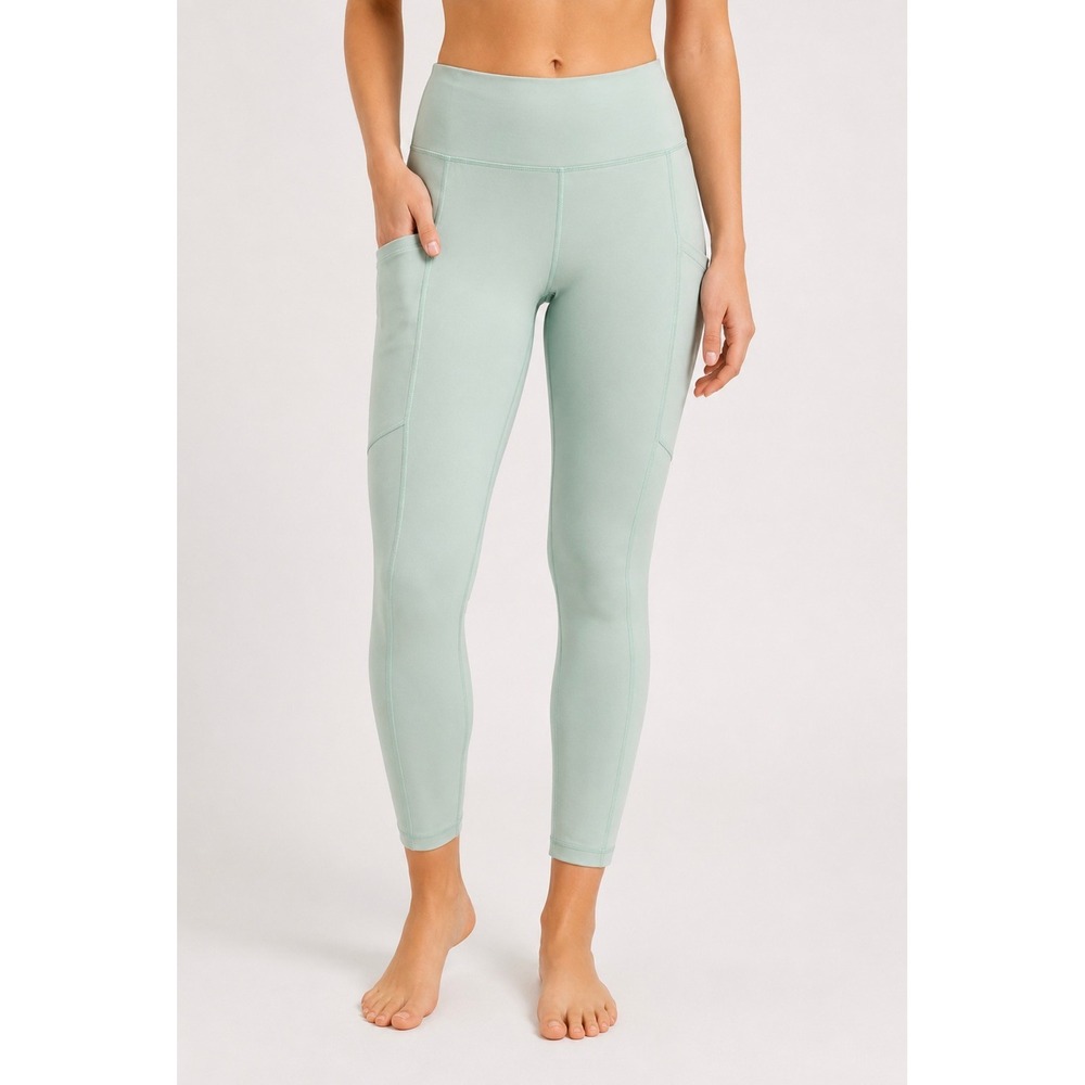 Women's American Eagle The Everything Pocket Green Leggings Size Large